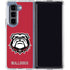 University of Georgia Bulldogs Logo Galaxy Z Fold5 5G Clear Case